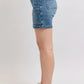 Judy Blue Full Size High Rise Denim Shorts Plus Size - Farnelli