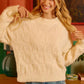 BiBi Checker Board Drop Shoulder Sweater - Farnelli