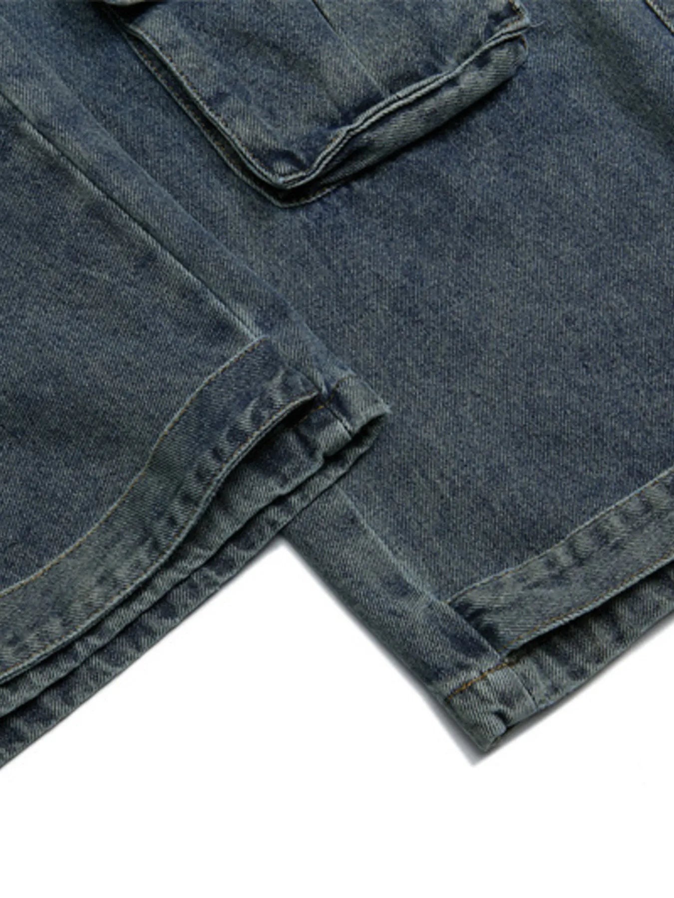 Men's Wide Leg Cargo Jeans - Farnelli