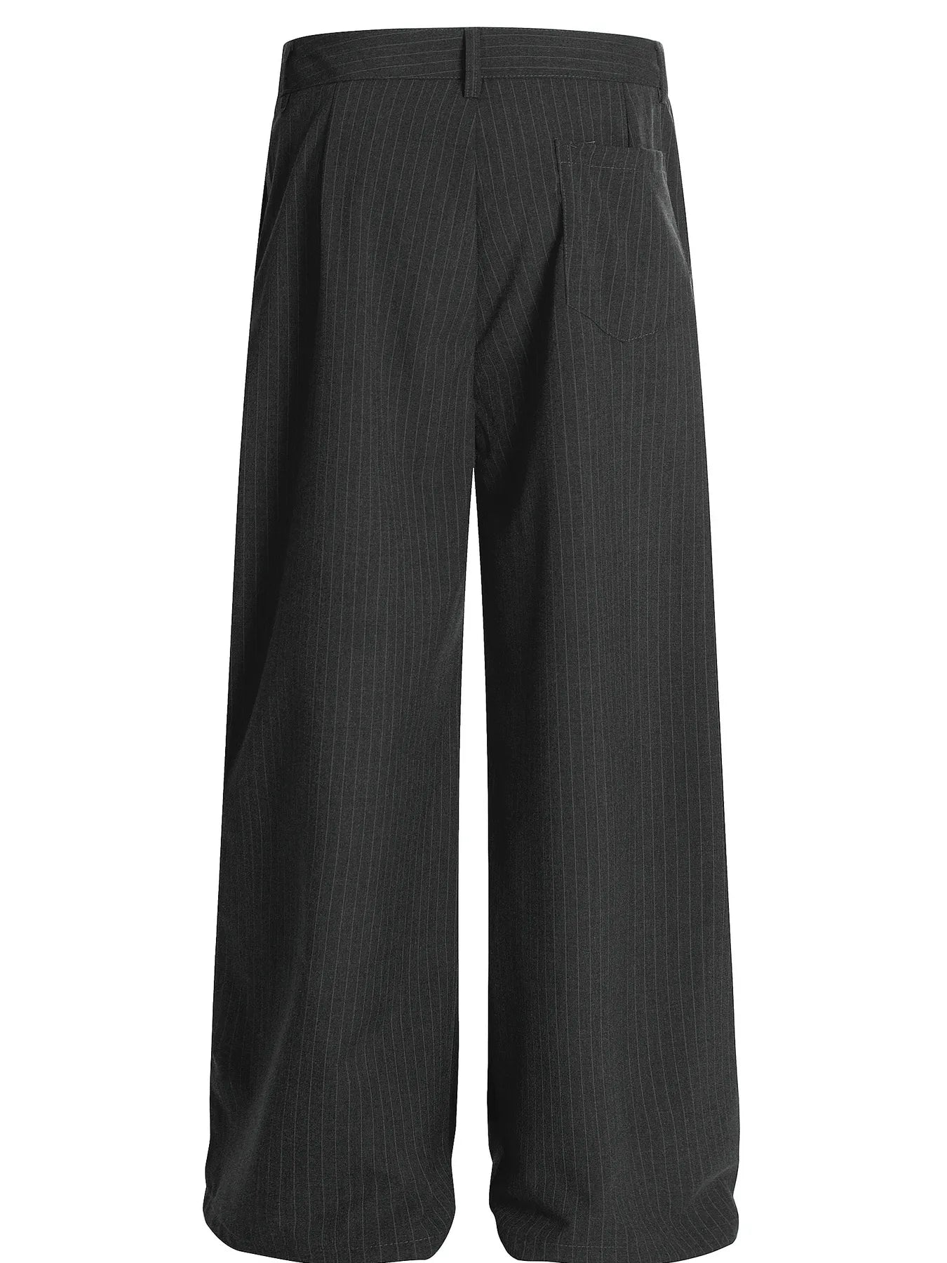 Men's Wide Leg Pinstripe Pants - Farnelli