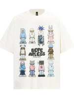 Men's Graphic Round Neck Short Sleeve T-Shirt - Farnelli