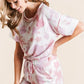 BiBi Tie Dye Print Terry Shorts With Side Pockets - Farnelli
