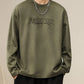 Men's Plus Size Round Neck Long Sleeve Sweatshirt - Farnelli