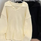 Men's Textured Knit Polo Collar Sweater - Farnelli