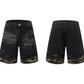 Men's Distressed Camouflage Denim Shorts - Farnelli