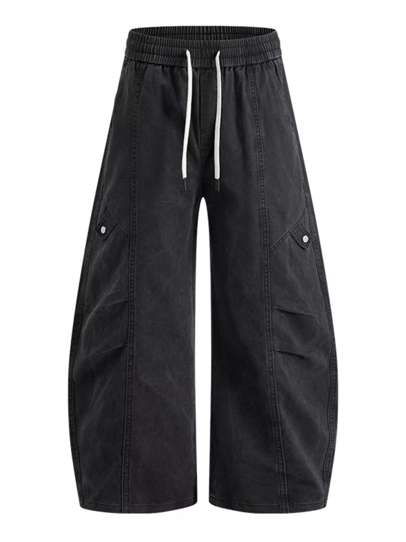 Men's Plus Size Wide-Leg Cargo Pants - Farnelli