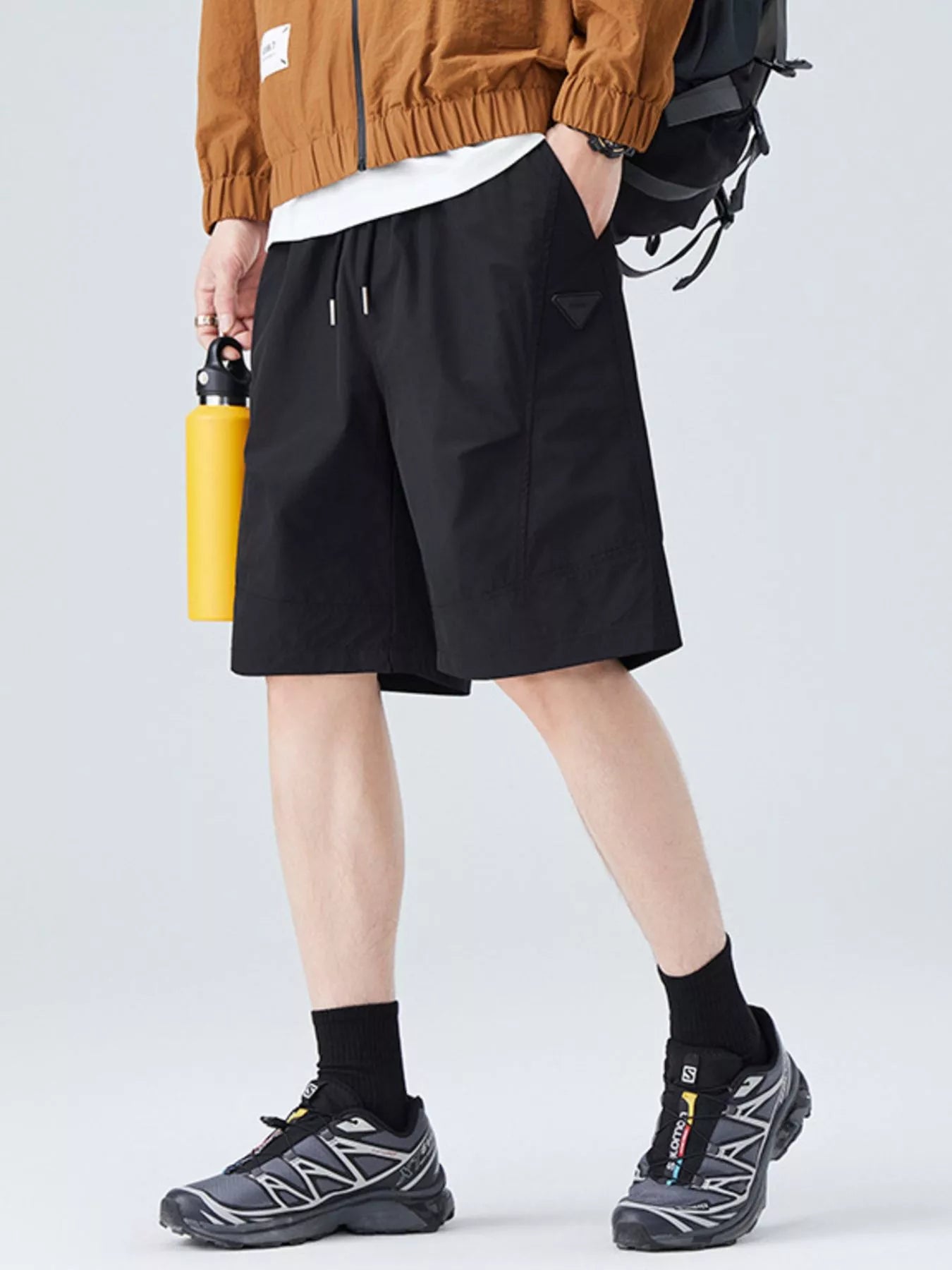 Men's Drawstring Cargo Shorts - Farnelli