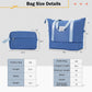 HouseOfZazla expandable 2-piece luggage set with TSA lock and spinner wheels in multiple colors