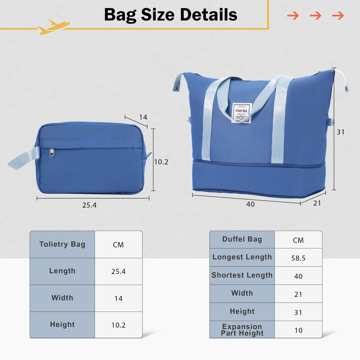 HouseOfZazla expandable 2-piece luggage set with TSA lock and spinner wheels in multiple colors