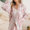 BiBi Aztec Pattern Open Front Cardigan - IVORY