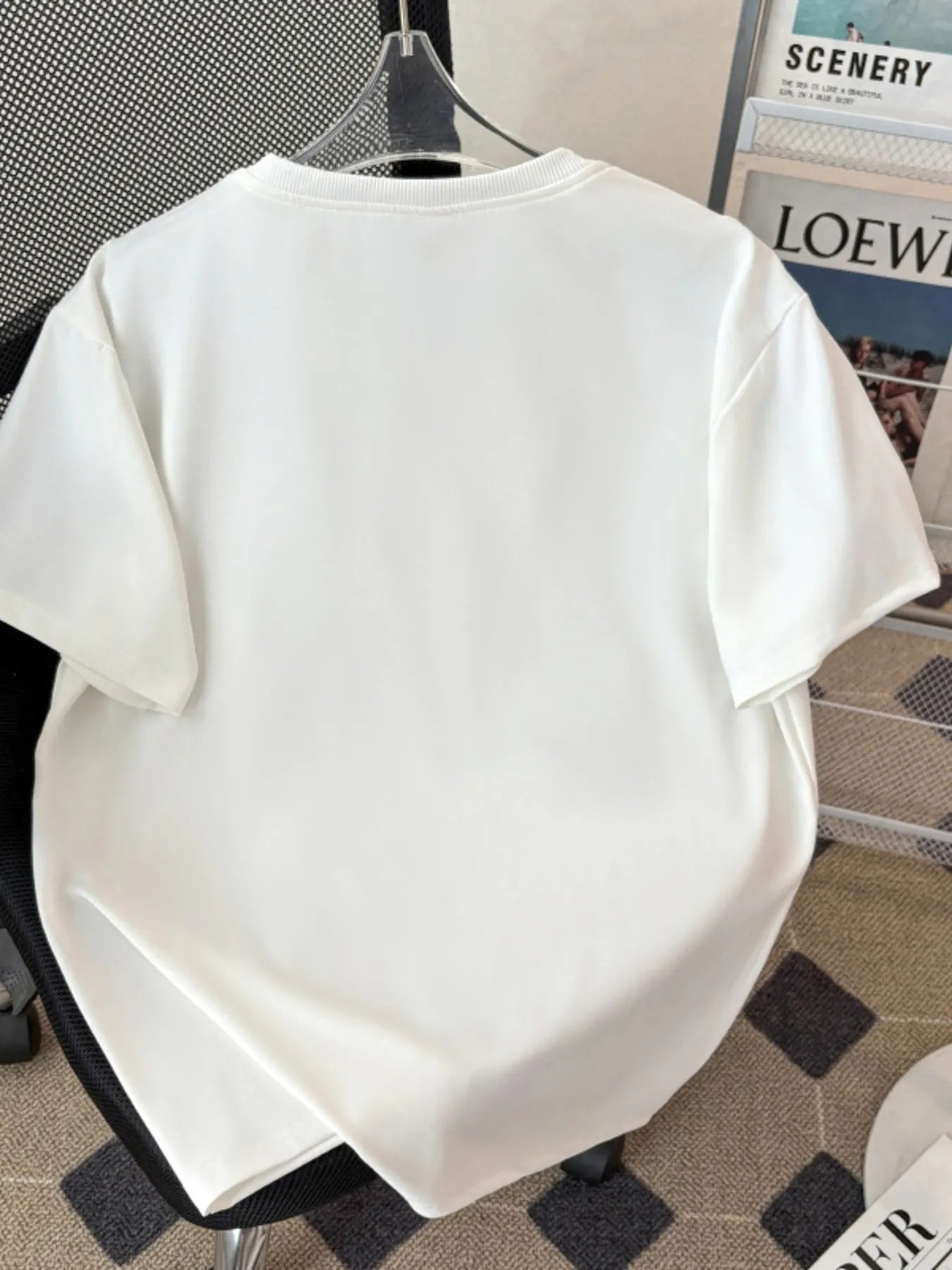 Men's Plus Size Round Neck Short Sleeve T-Shirt - Farnelli