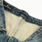 Men's Distressed Camo Patchwork Denim Shorts - Farnelli