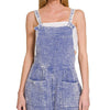 Zenana Woven Double Gauze Acid Washed Romper - MARLIN