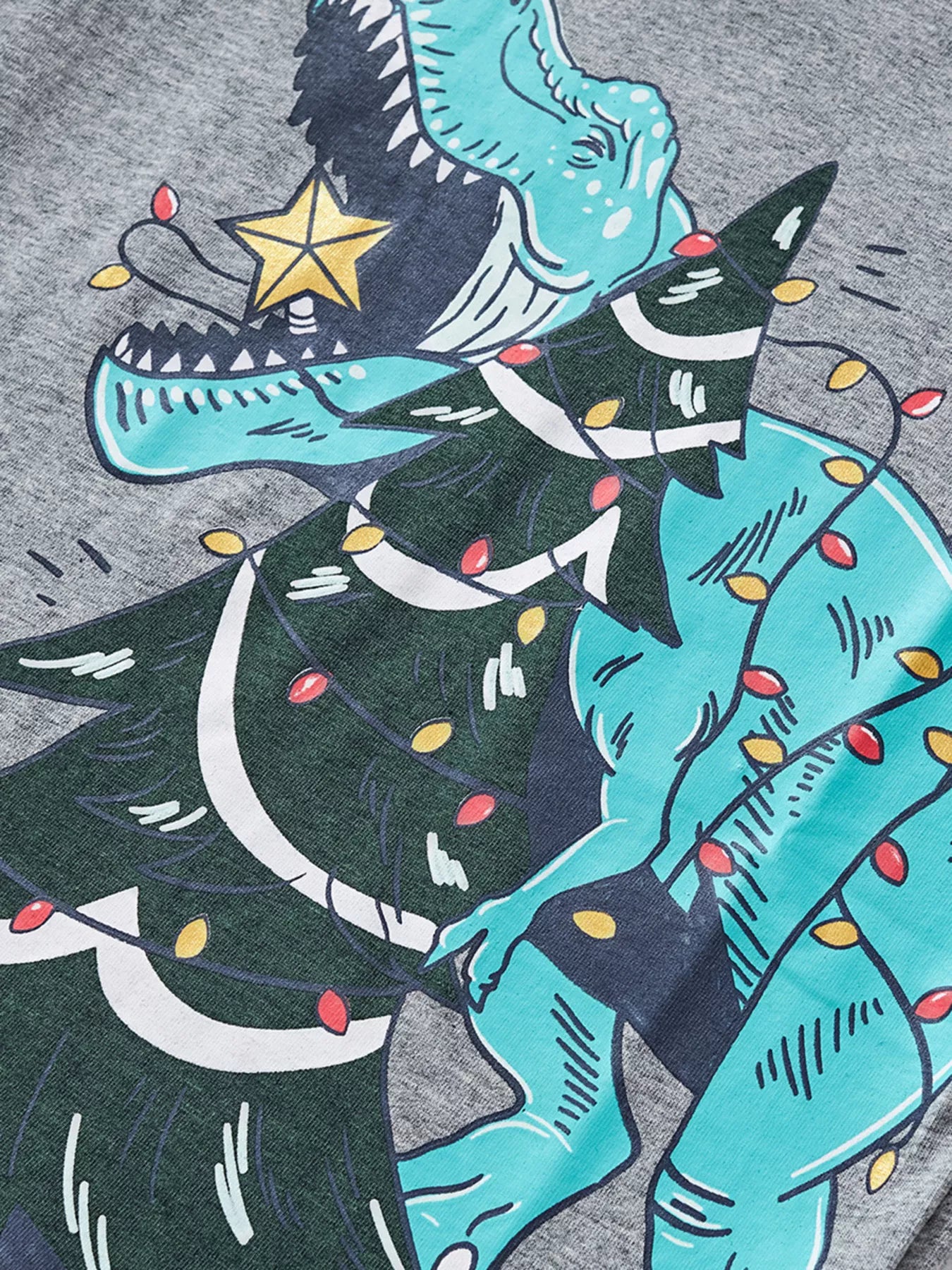 Children's Dinosaur Graphic Long Sleeve T-Shirt - Farnelli