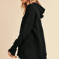 Aemi + Co Half Snap Dropped Shoulder Hoodie - Farnelli