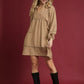 Umgee Boho Peasant Mini Dress with Trim Detail - Farnelli