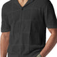 Men's Button Down Checkered Eyelet Shirt - Farnelli