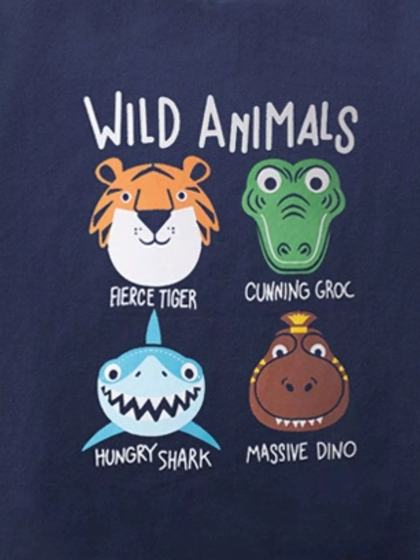 Children's Animal Crew Neck T-Shirt - Farnelli