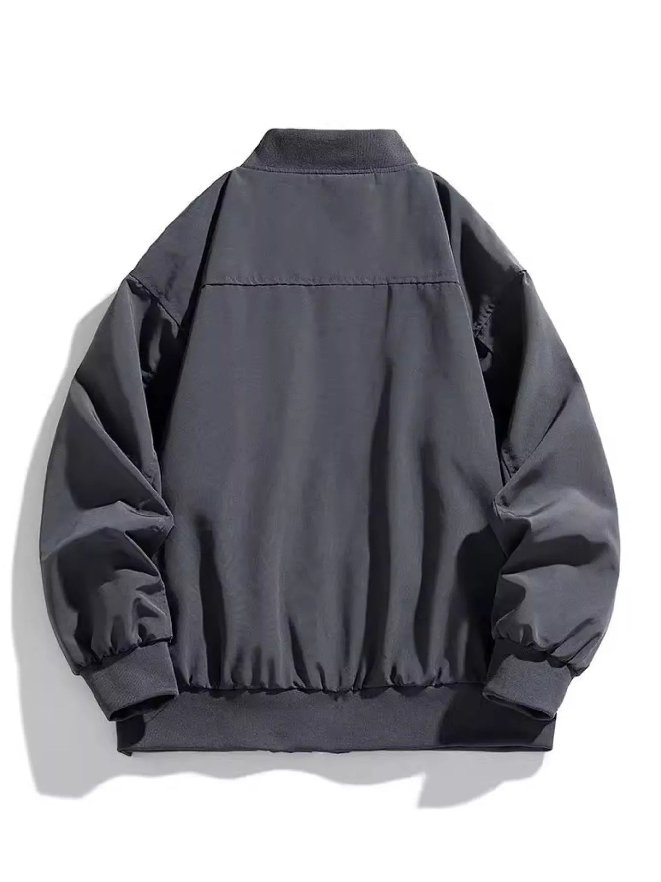 Men's Plus Size Casual Lightweight Bomber Jacket - Farnelli