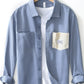 Men's Plus Size Button Up Long Sleeve Shirt - Farnelli
