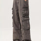 Men's Vintage Wash Cargo Jeans - Farnelli