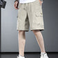 Men's Plus Size Drawstring Cargo Shorts - Farnelli