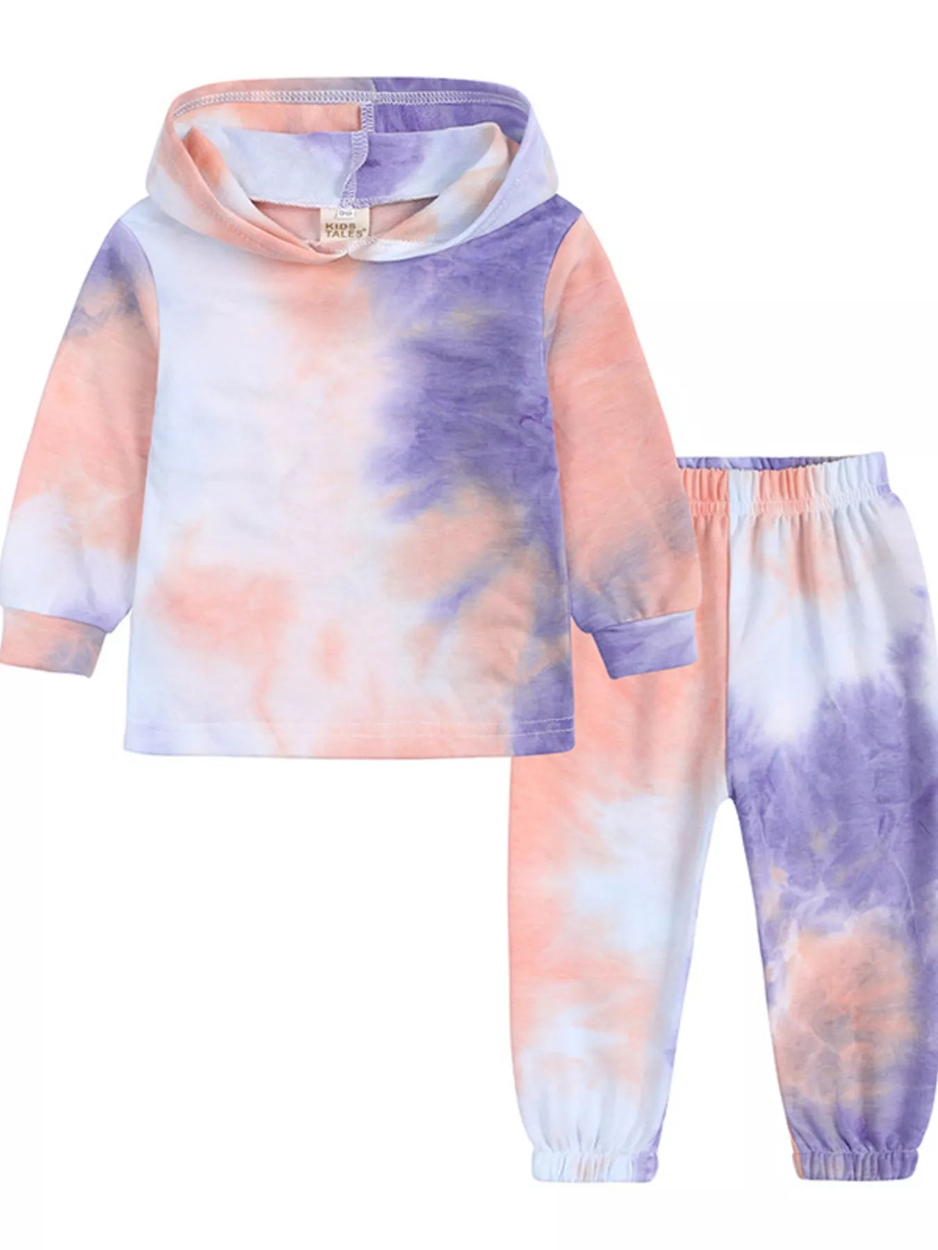 Children's Tie-Dye Hoodie and Pants Set - Farnelli