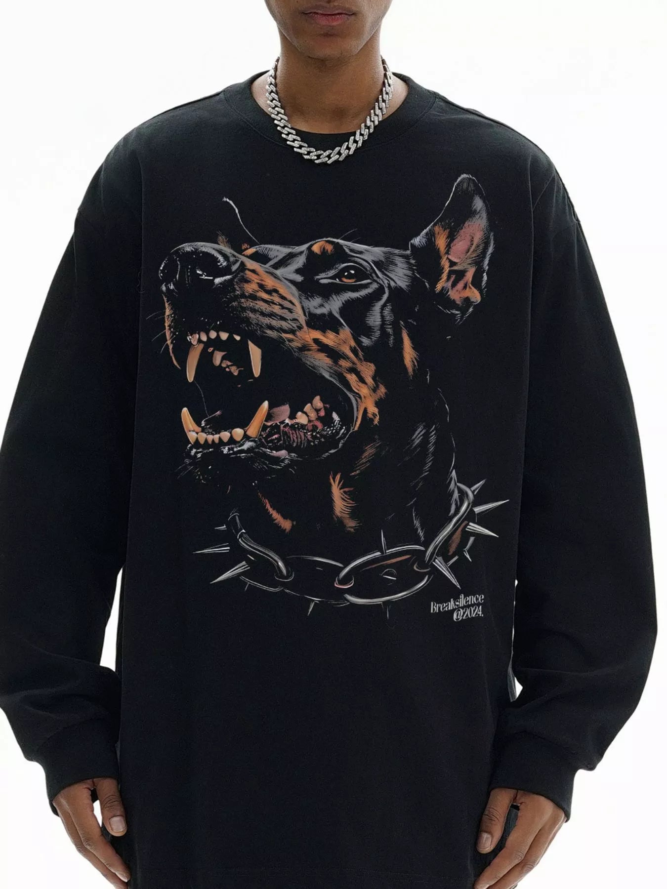 Men's Graphic Long Sleeve T-Shirt - Farnelli