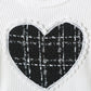 Children's Plaid Heart Top and Skirt Set - Farnelli