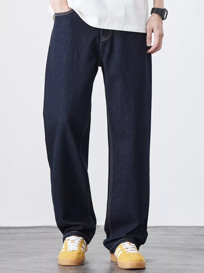 Men's Wash Relaxed Fit Jeans - Farnelli