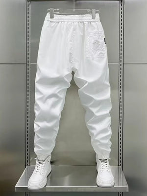 Men's Plus Size Casual Drawstring Joggers - Farnelli