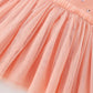 Children's Printed Tulle Layered Dress - Farnelli