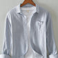 Men's Plus Size Button Up Long Sleeve Shirt - Farnelli