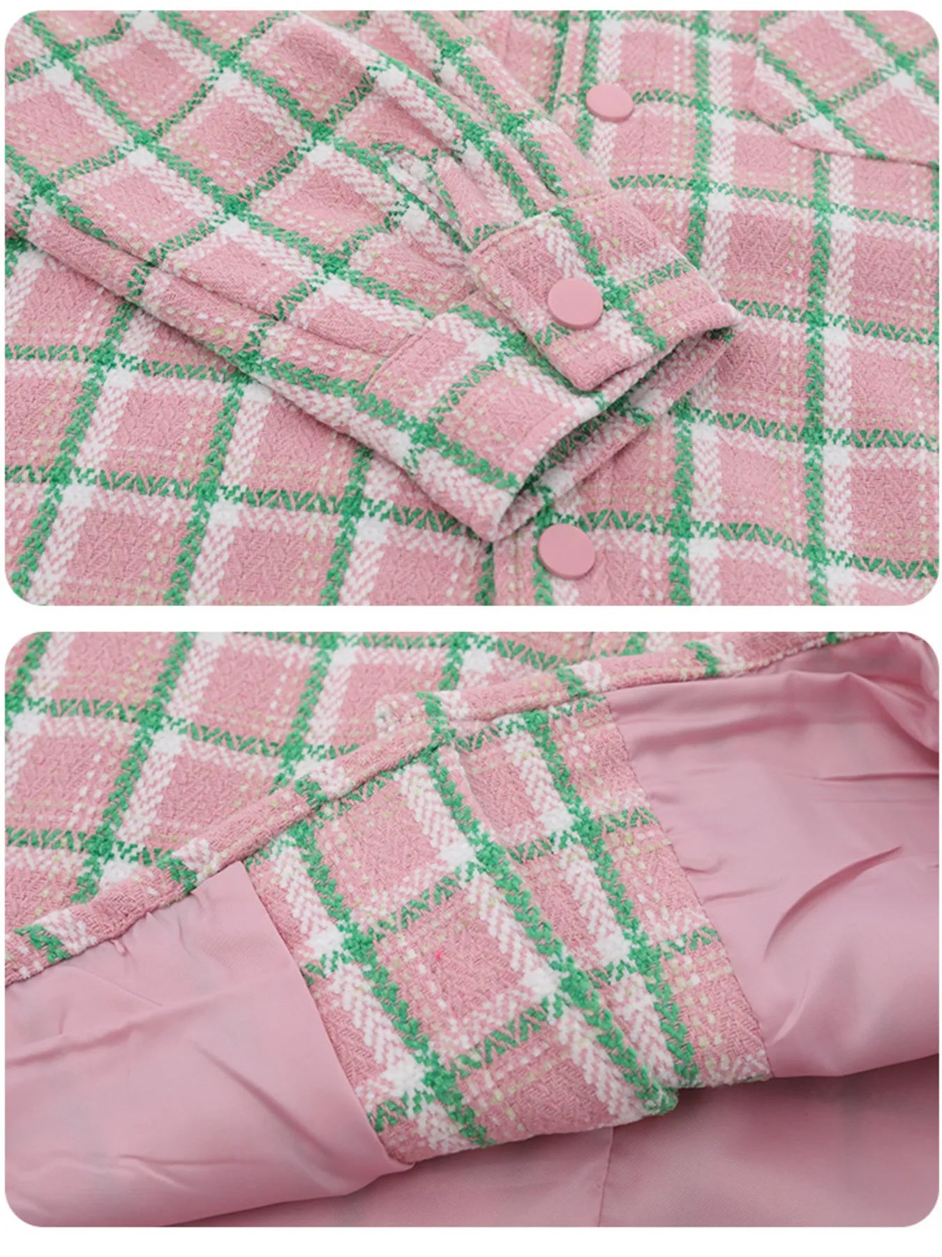 Men's Oversized Plaid Collared Neck Shirt - Farnelli