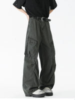 Men's Vintage Washed Cargo Jeans - Farnelli