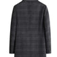 Men's Plus Size Plaid Wool Blend Overcoat - Farnelli
