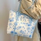 Graffiti Print Casual Tote Bag - Farnelli