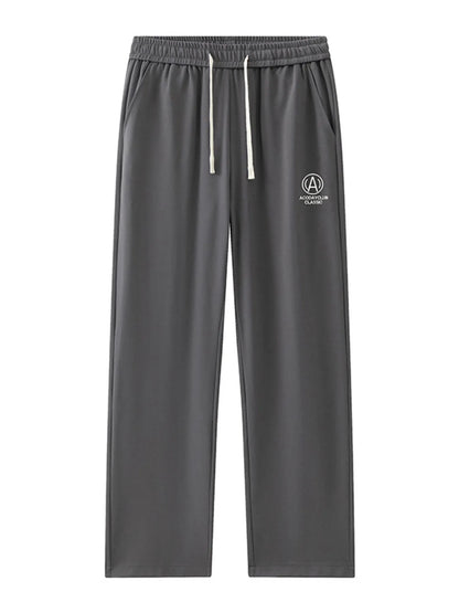 Men's Plus Size Drawstring Sweatpants with Pockets - Farnelli