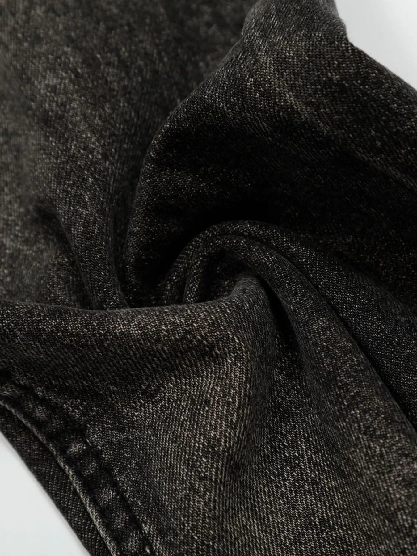 Men's Distressed Washed Straight Jeans - Farnelli