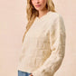 BiBi Checker Board Drop Shoulder Sweater - Farnelli