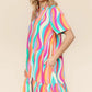 Haptics Tiered Woven Ruffle Hem Dress - Farnelli