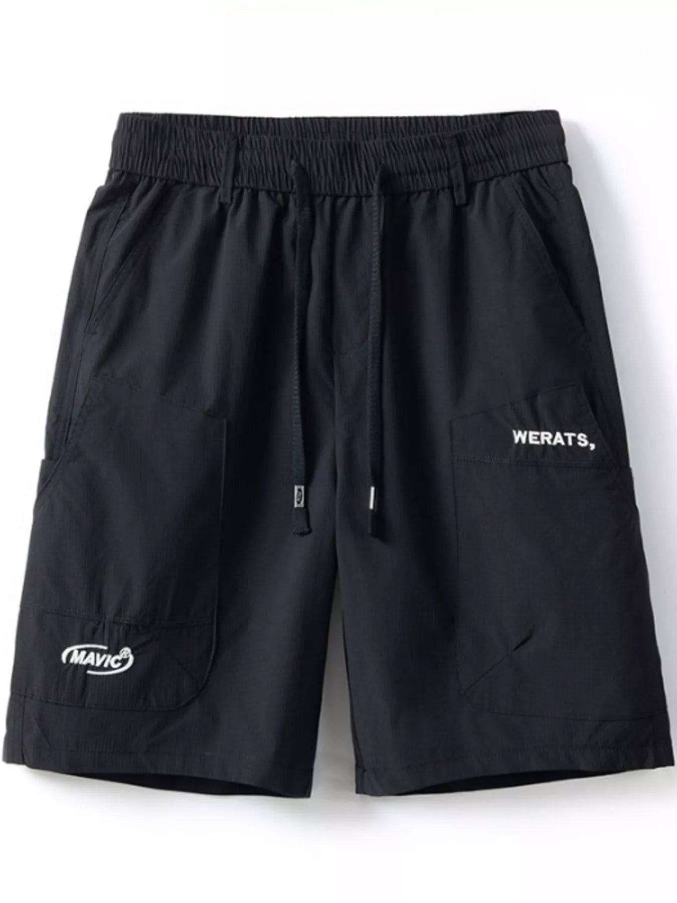 Men's Plus Size Drawstring Cargo Shorts - Farnelli