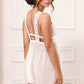 Deep V Mesh Babydoll