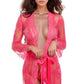 Delicate Lace Short Robe
