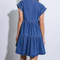 JUST THE BEGINNING TWILL MINI DRESS
