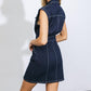 DALLAS GLAM DENIM MINI DRESS