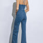 CALL ME LOVELY DENIM JUMPSUIT