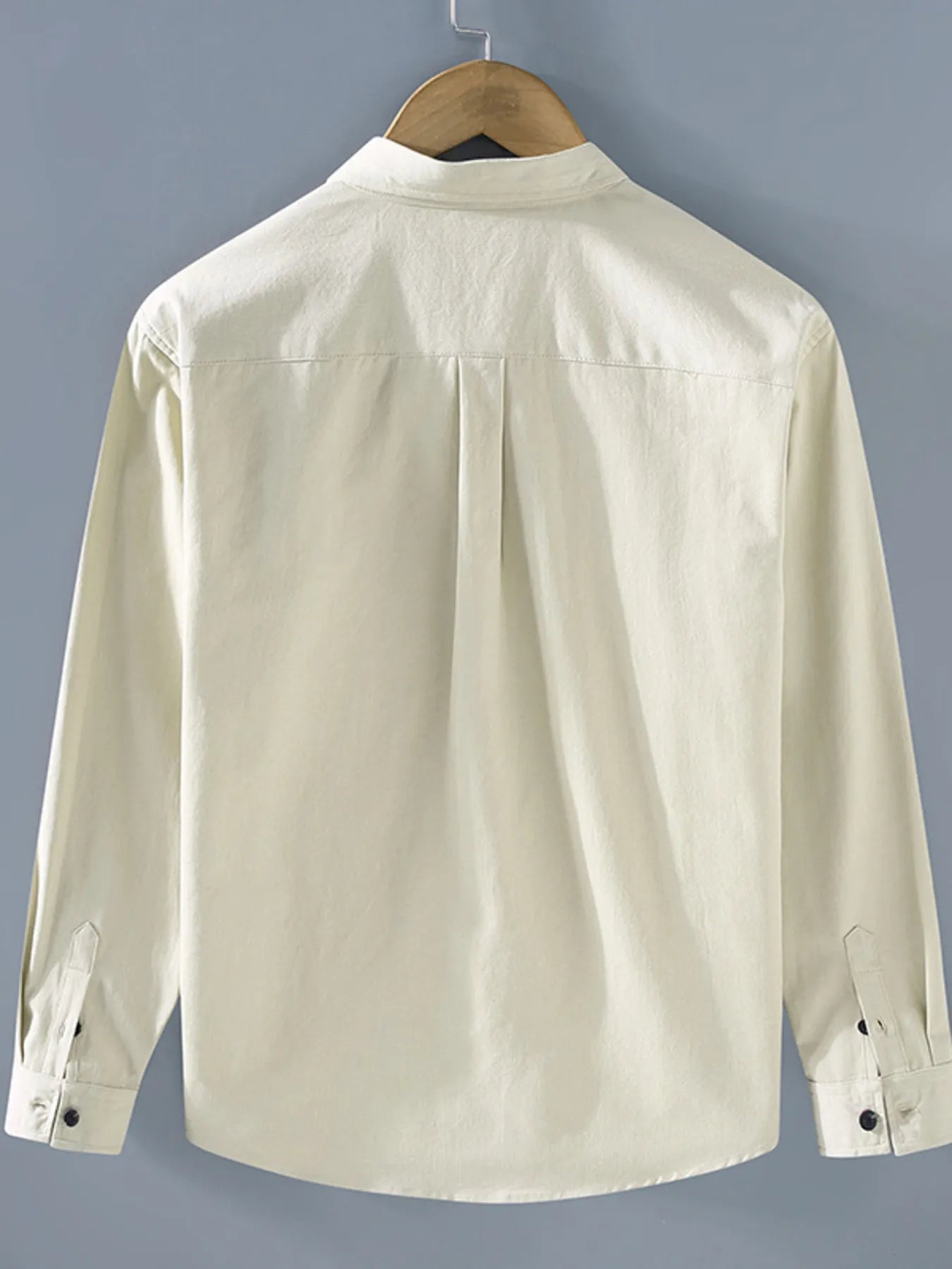Men's Plus Size Button Up Long Sleeve Shirt - Farnelli