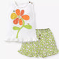 Children's Ruffle Trim Tank and Shots Set - Farnelli