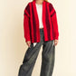 Davi & Dani Cable-Knit Color Block Open Front Cardigan - Farnelli